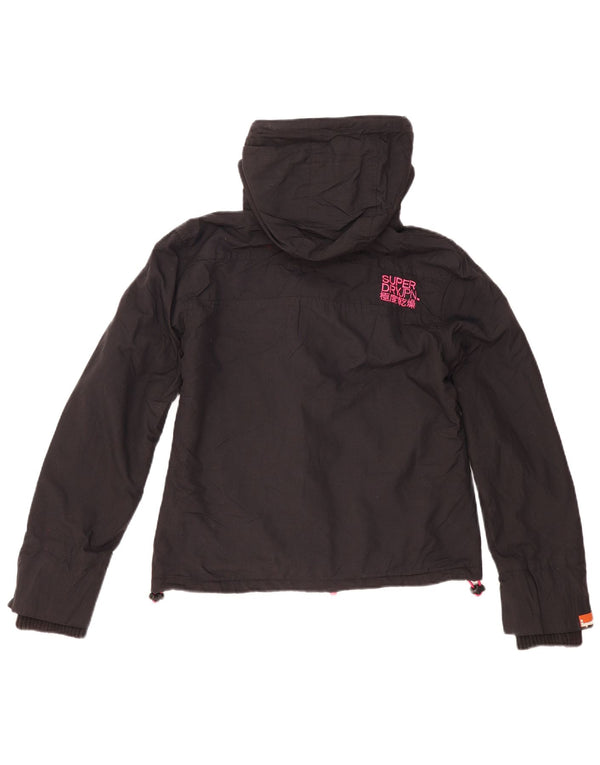 Giacca a vento da donna Superdry The Windcheater UK 14 media nera