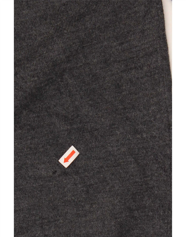 Maglione Zara da uomo con scollo a V XL grigio