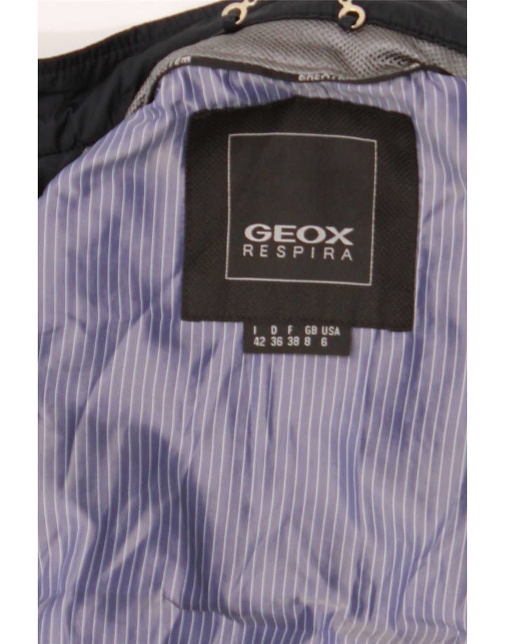 Giubbotto bomber Geox da donna Respira UK 8 Small poliestere blu navy