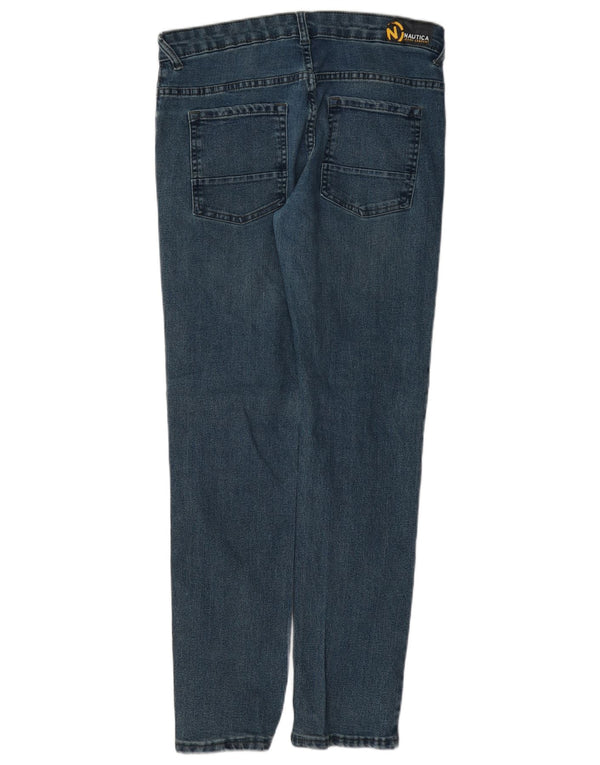 Jeans dritti da donna Nautica US 18 2XL W36 L30 Cotone blu