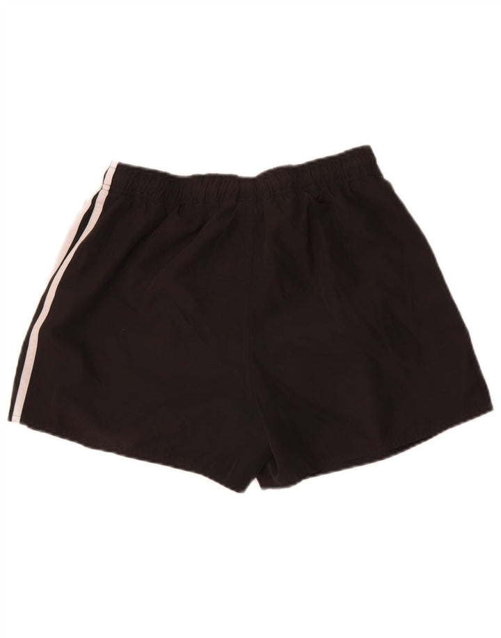 Pantaloncini sportivi da uomo Adidas medi neri in poliestere