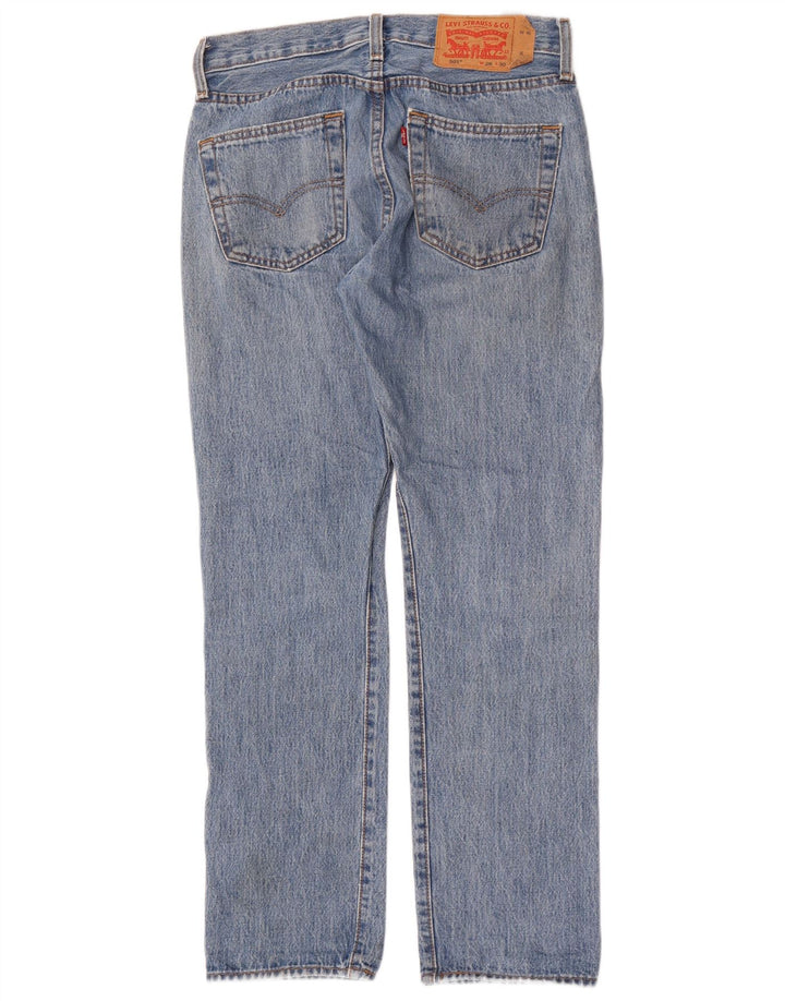 Levi's Uomo 501 Jeans dritti W28 L30 Cotone Blu