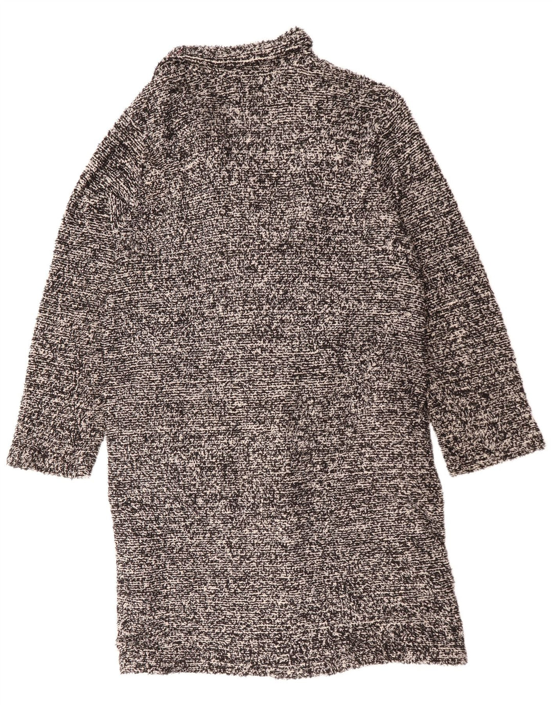 MARKS & SPENCER Cappotto oversize autografo da donna UK 18 XL Grigio chiazzato