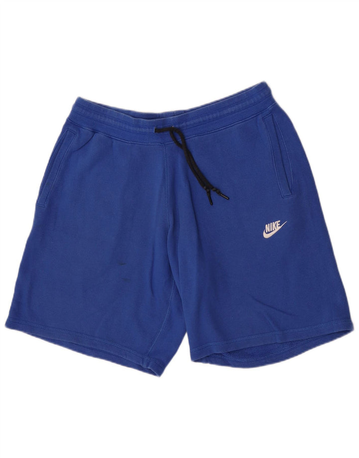Pantaloncini sportivi da uomo Nike Large in cotone blu