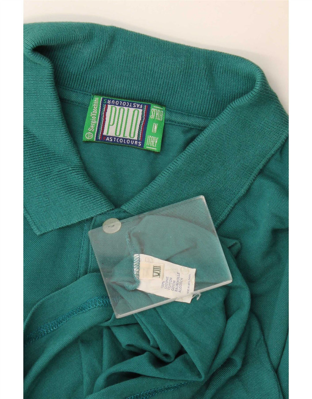 Polo Uomo Sergio Tacchini Large Verde Cotone