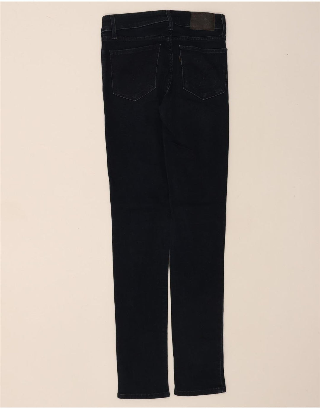 LEVI'S Womens 712 Slim Jeans W24 L32 Navy Blue Cotton Vintage Levi's and Second-Hand Levi's from Messina Hembry 
