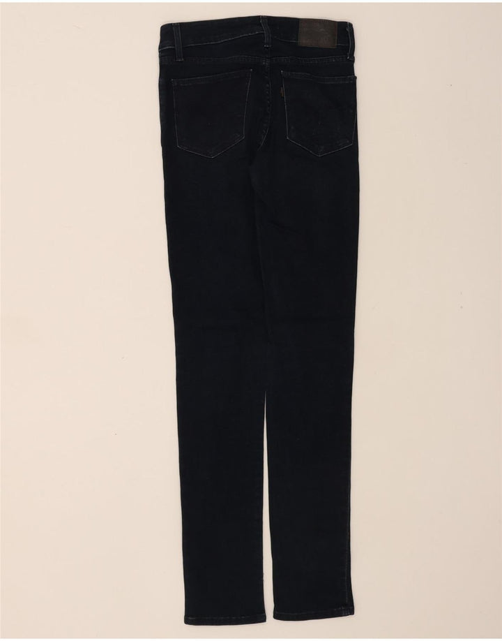 LEVI'S Womens 712 Slim Jeans W24 L32 Navy Blue Cotton Vintage Levi's and Second-Hand Levi's from Messina Hembry 