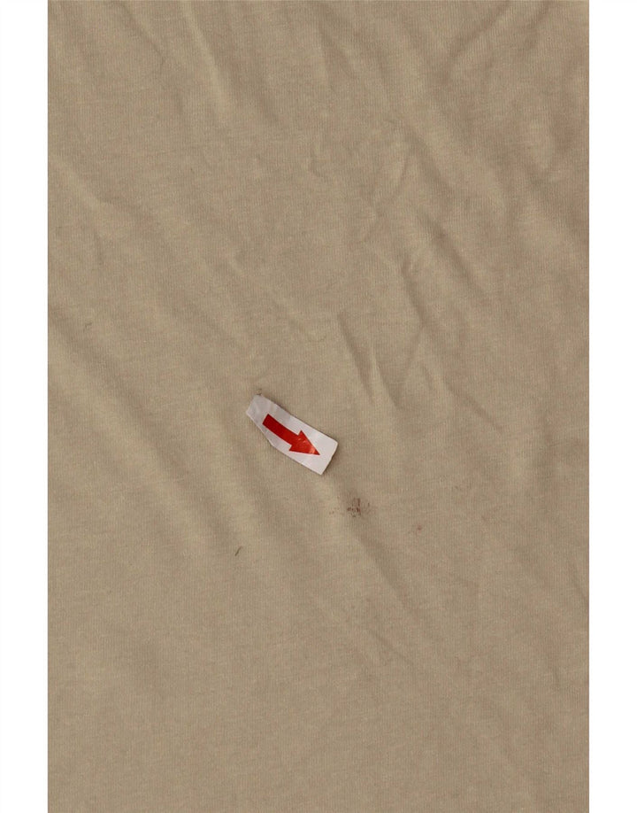 T-shirt da donna Ted Baker taglia 4 grande in cotone beige