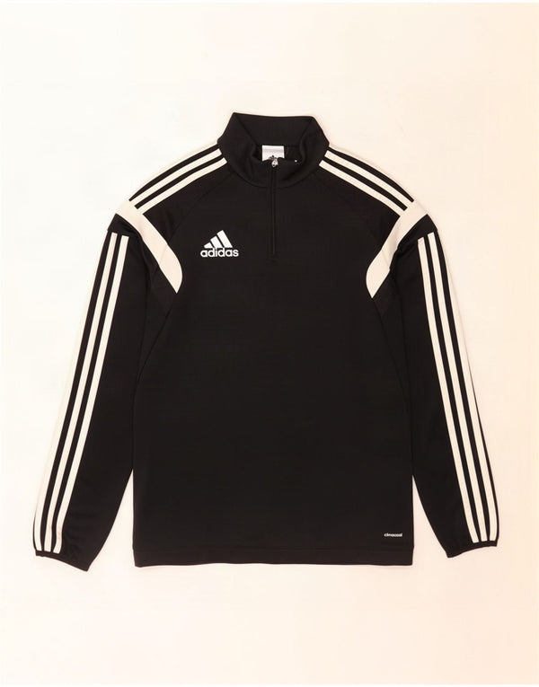 Felpa Adidas da ragazzo Climacool, 13-14 anni, XL, colore nero