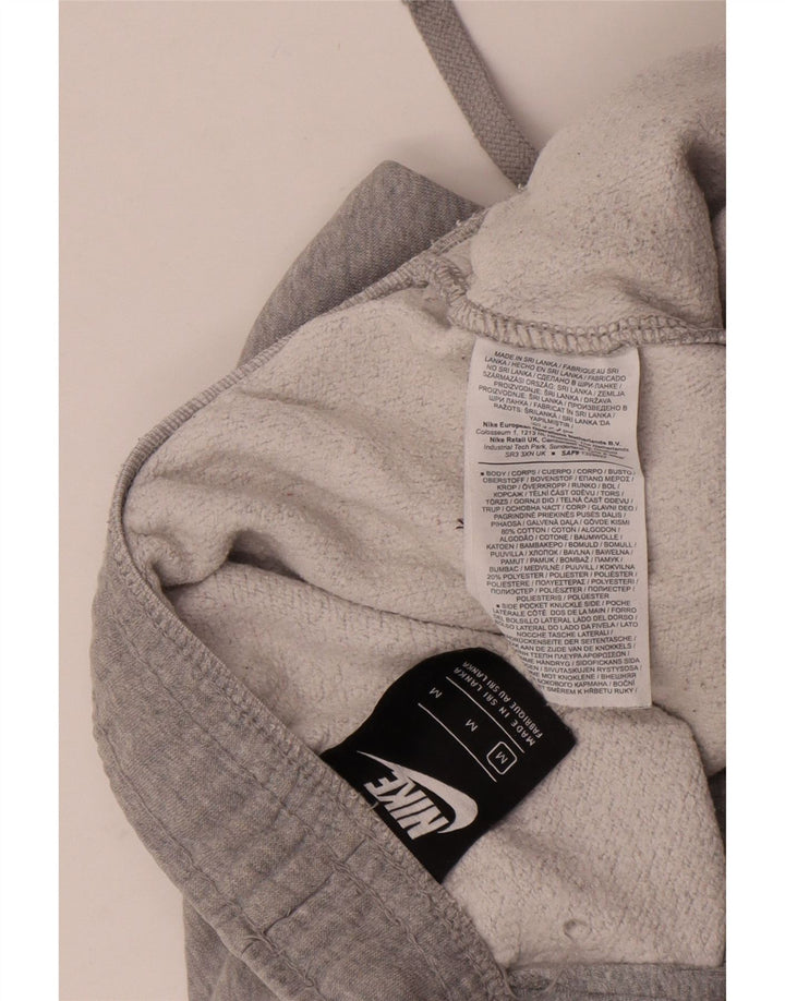 Pantaloni della tuta da donna Nike UK 14 cotone screziato grigio medio