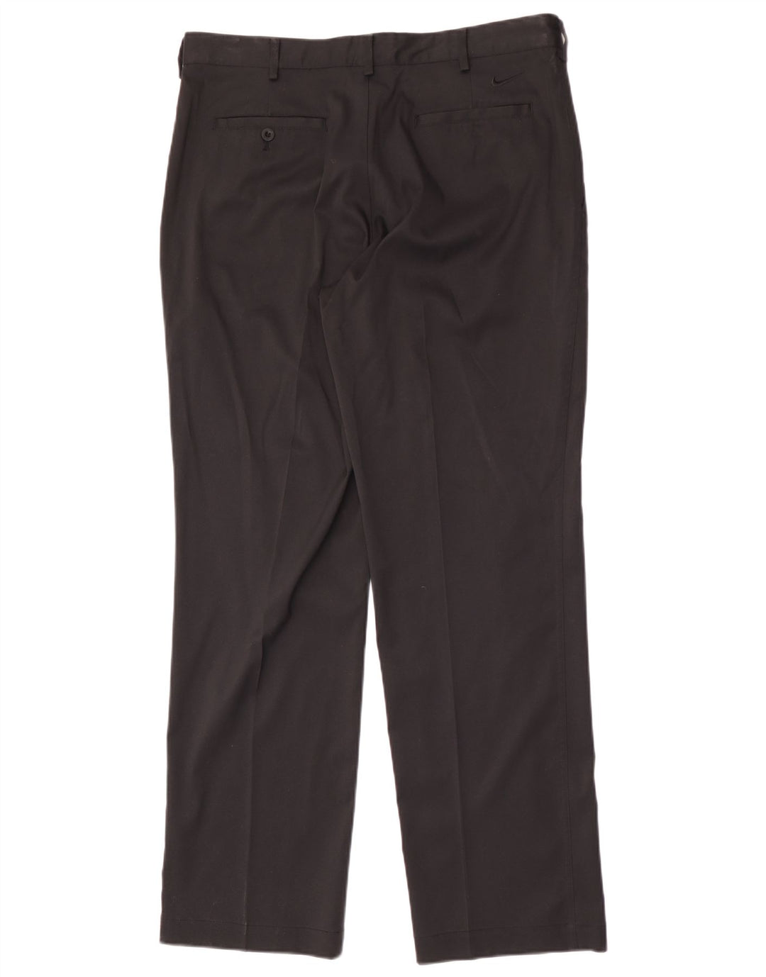 Pantaloni chino dritti NIKE Dri Fit da uomo W34 L32 poliestere nero