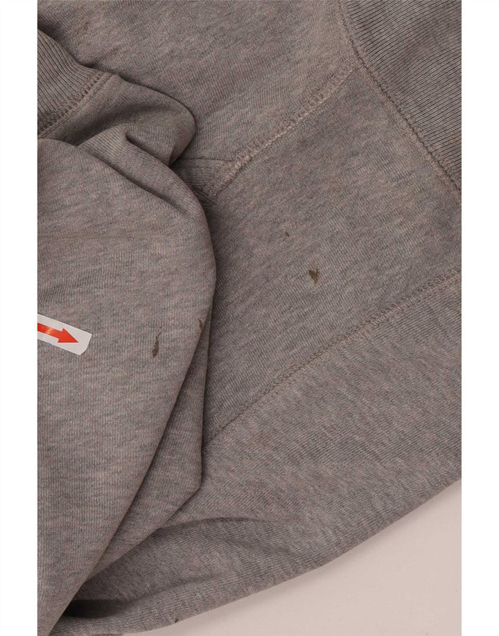 Felpa con cappuccio grafica da uomo Gap XL in cotone grigio