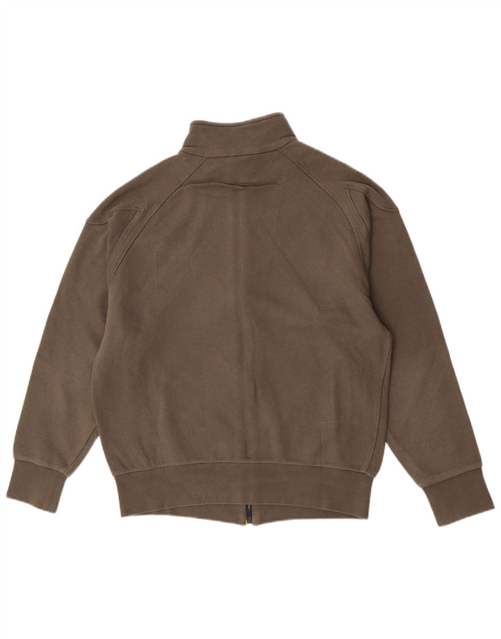 Giacca da tuta da uomo Diadora in cotone kaki medio