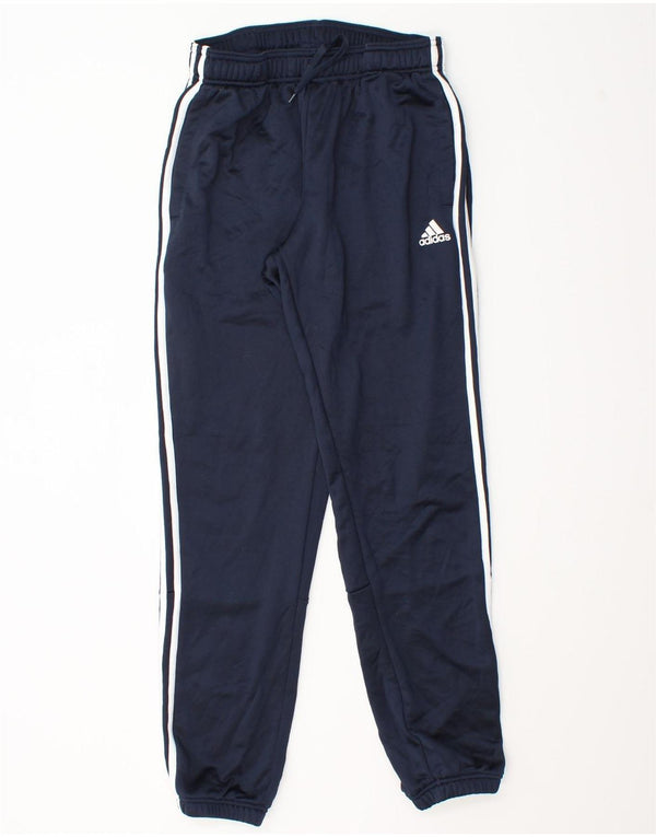 Pantaloni da tuta da uomo Adidas Aeroready Joggers medi in poliestere blu navy