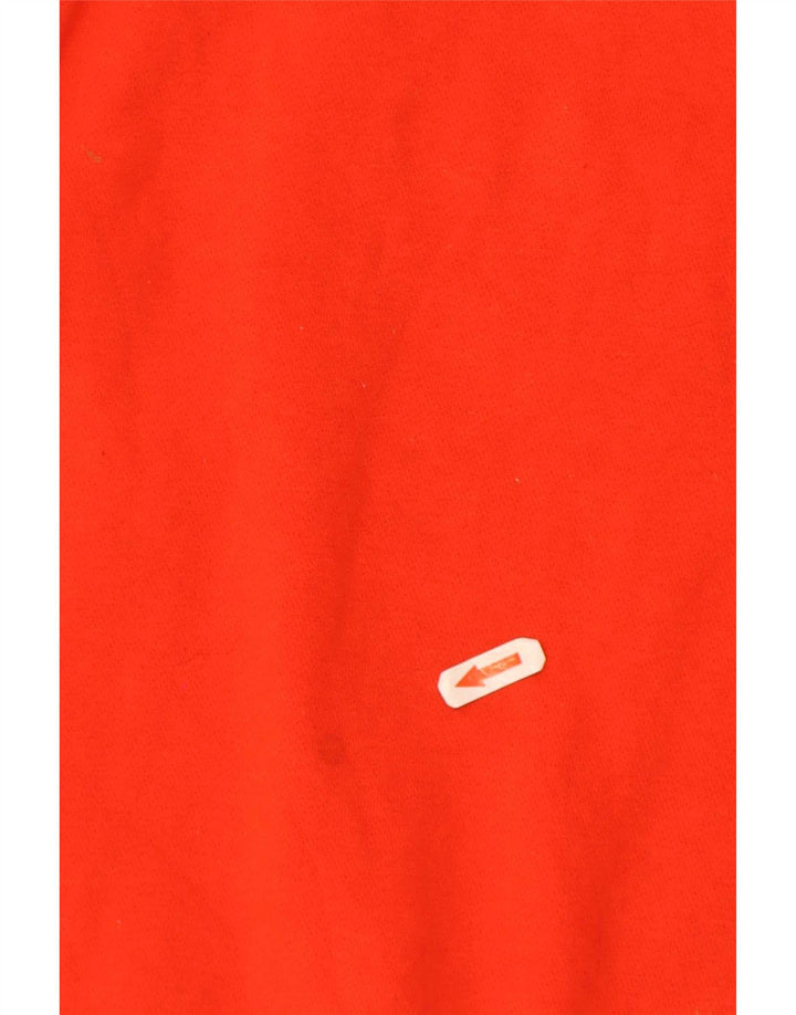 Felpa Nike Uomo Maglione Rosso Medio Cotone