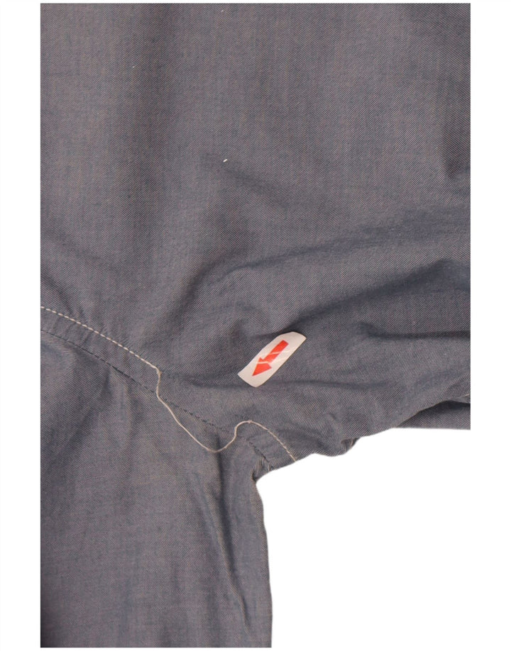 Camicia da uomo French Connection grande in cotone blu