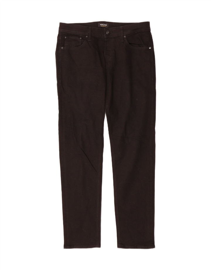 Jeans slim da uomo Jack & Jones W34 L34 cotone nero