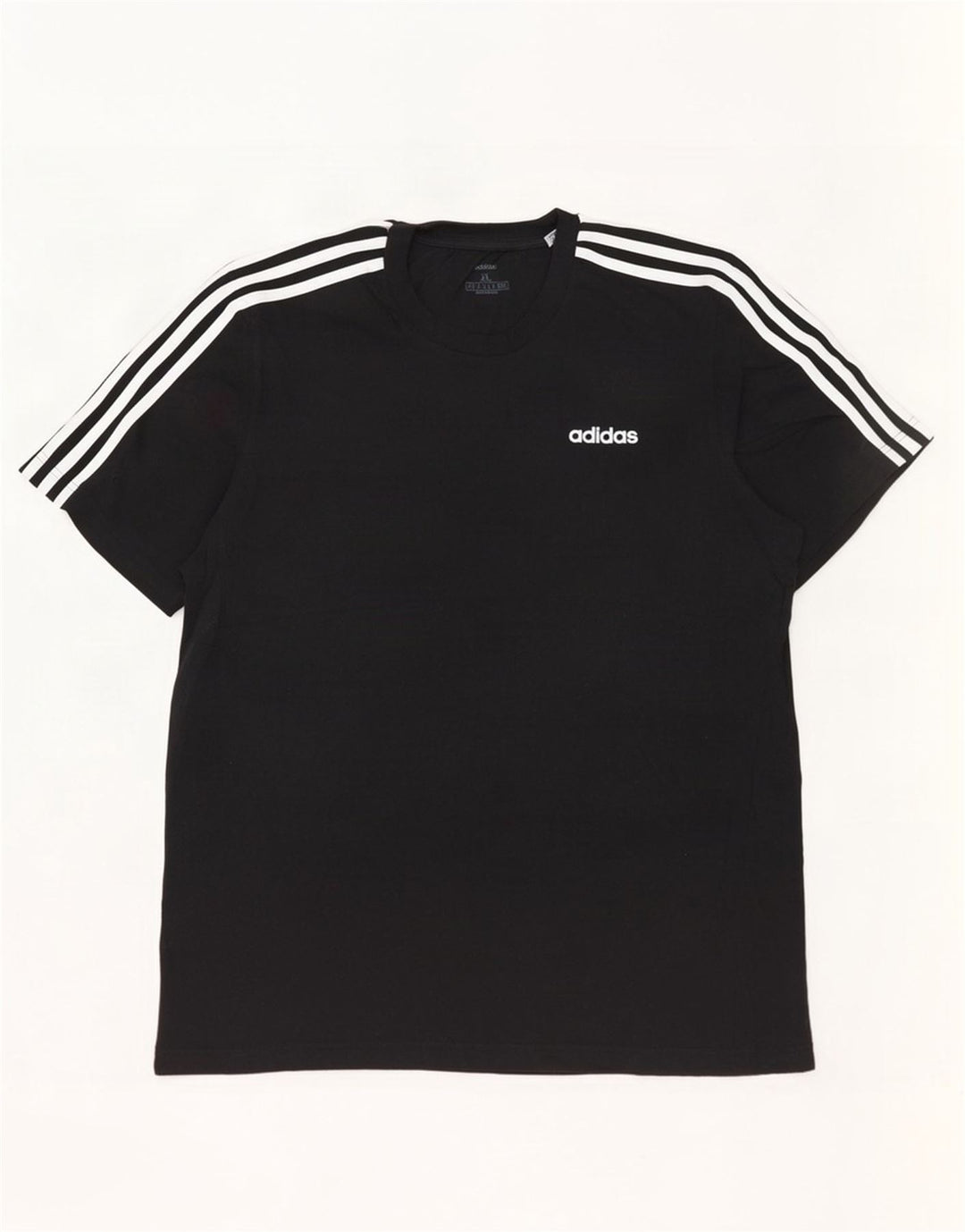 T-shirt da uomo Adidas Top XL in cotone nero
