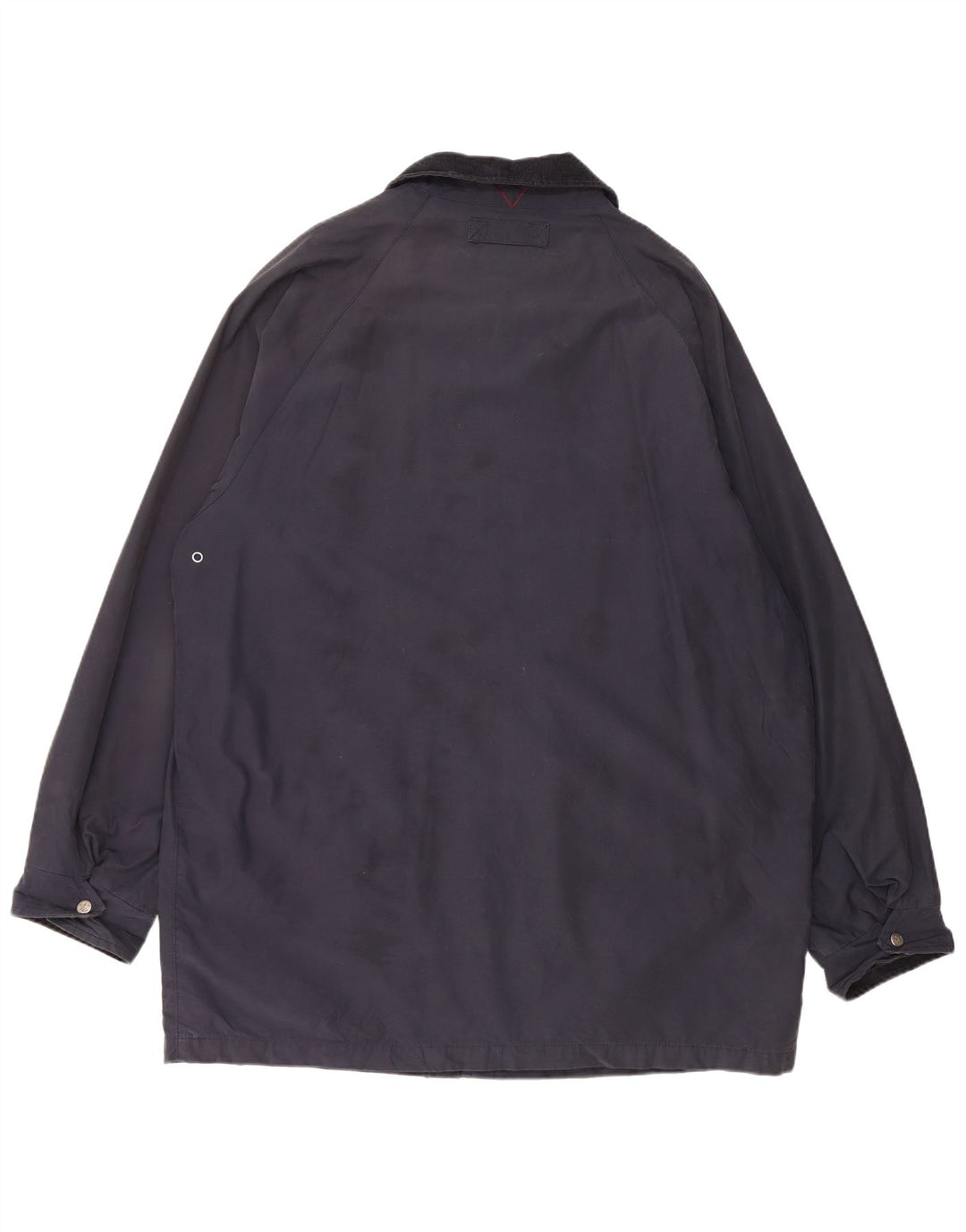 Giacca a vento da uomo VINTAGE UK 44 2XL Cotone blu navy