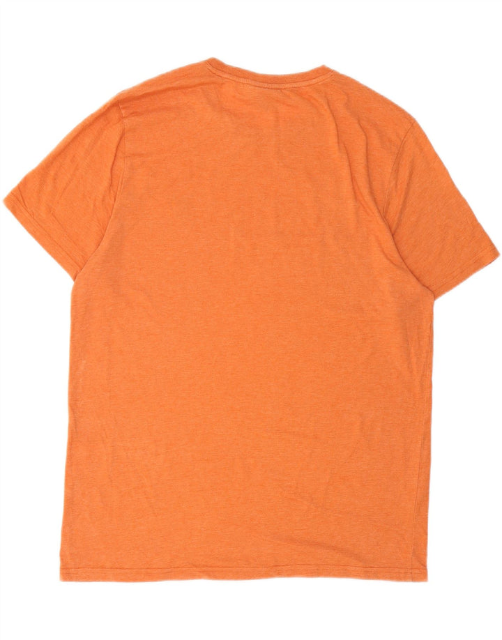 T-shirt da uomo LYLE & SCOTT Top XL arancione poliestere