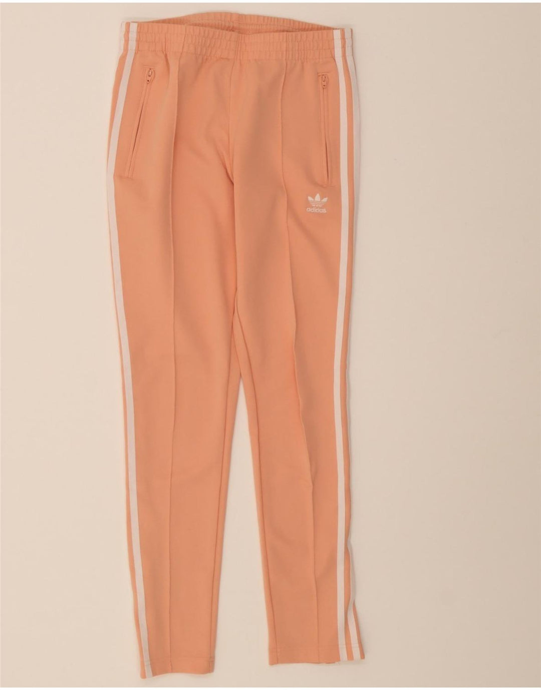 ADIDAS Womens Tracksuit Trousers UK 6 XS Pink Polyester Vintage Adidas and Second-Hand Adidas from Messina Hembry 