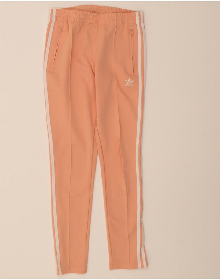 ADIDAS Womens Tracksuit Trousers UK 6 XS Pink Polyester Vintage Adidas and Second-Hand Adidas from Messina Hembry 