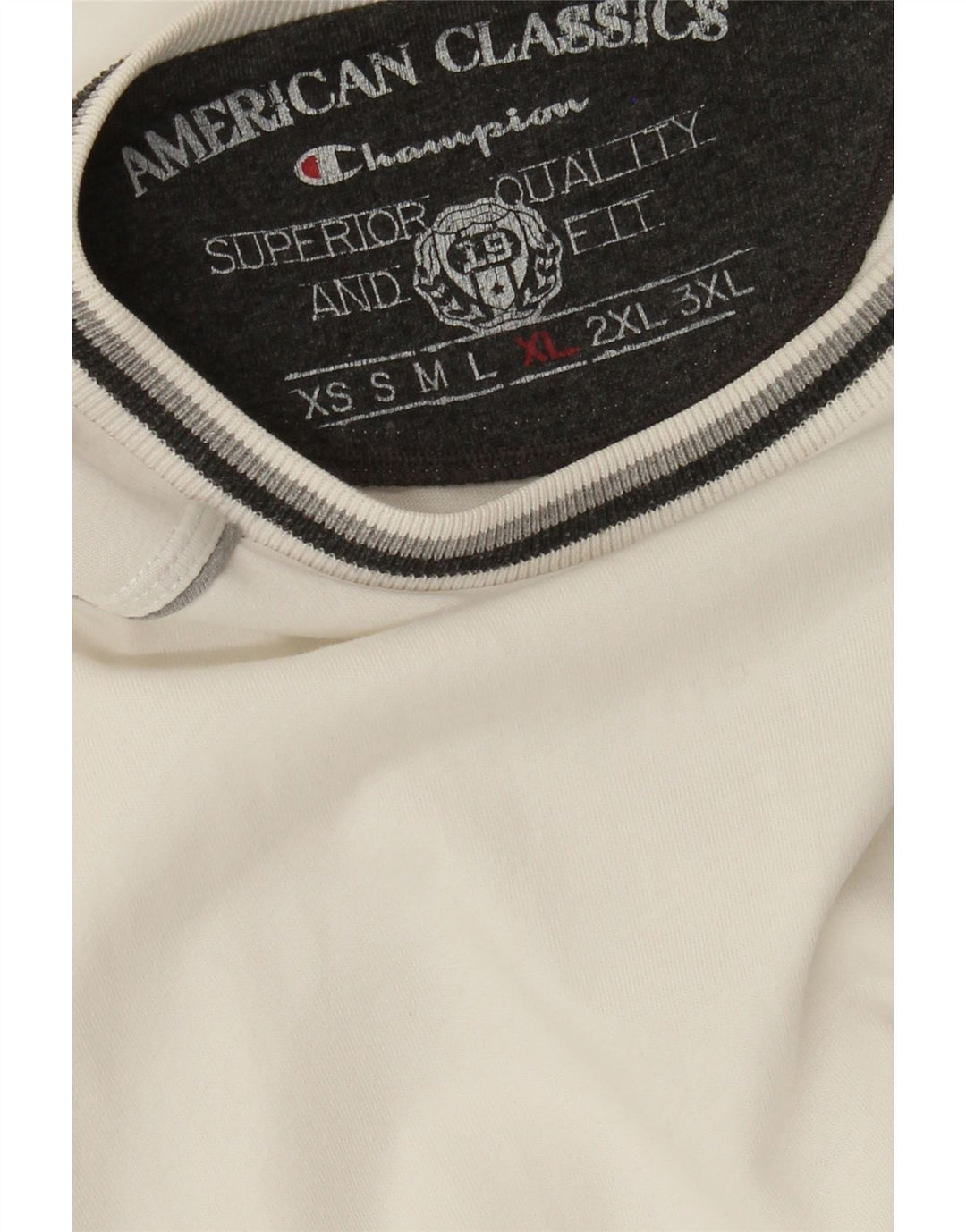 CHAMPION Mens T-Shirt Top XL White
