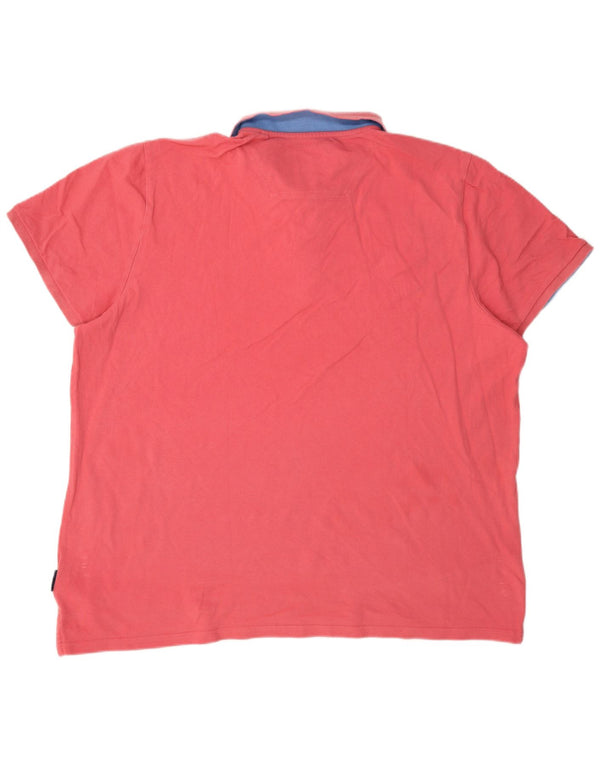 Joules Polo da uomo 2XL Rosa Cotone