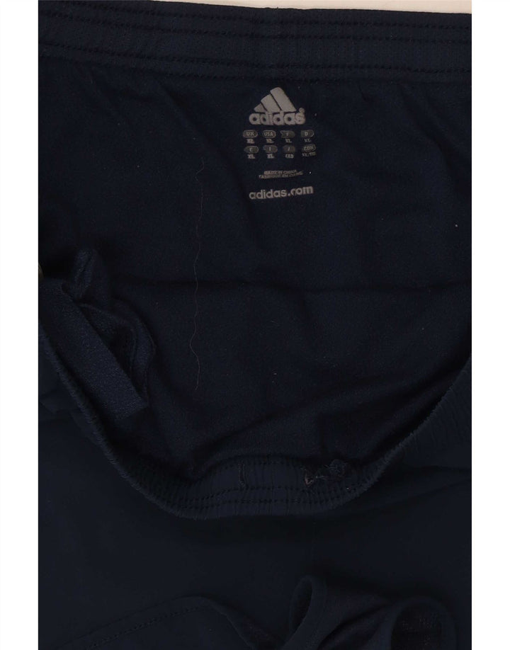 Pantaloncini sportivi Adidas Climacool da uomo XL in poliestere blu navy
