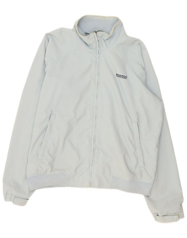 Giubbotto bomber da uomo Woolrich UK 42 XL nylon blu