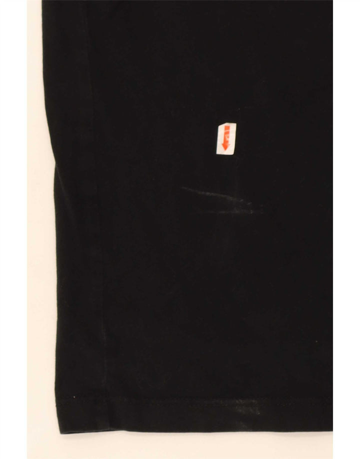 T-shirt grafica da uomo G-Star Top in cotone nero medio