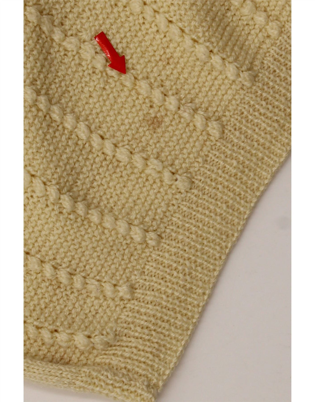 Canottiera vintage da donna UK 14 grande gialla