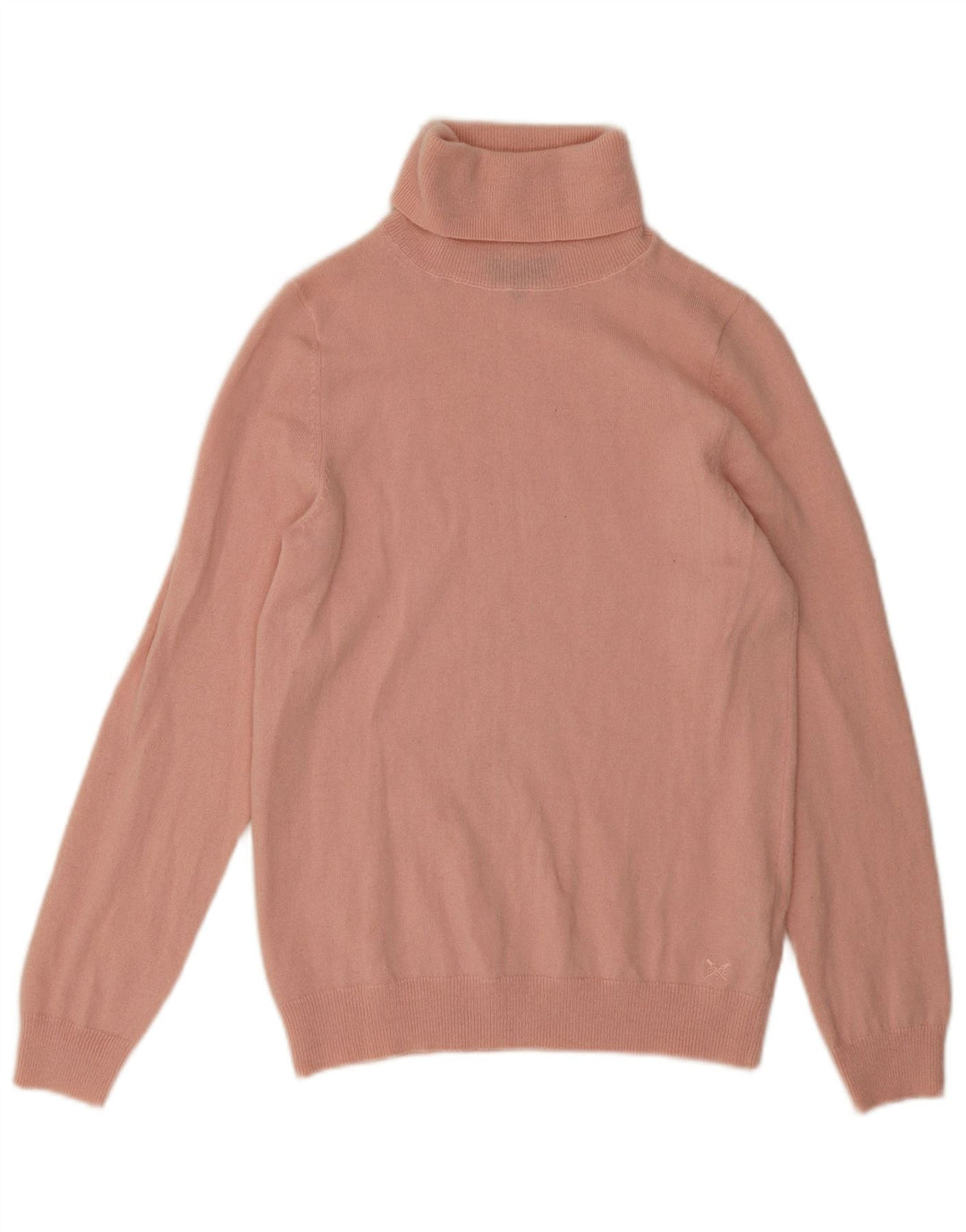 Crew Clothing Maglione maglione da donna con collo alto UK 12 Rosa medio