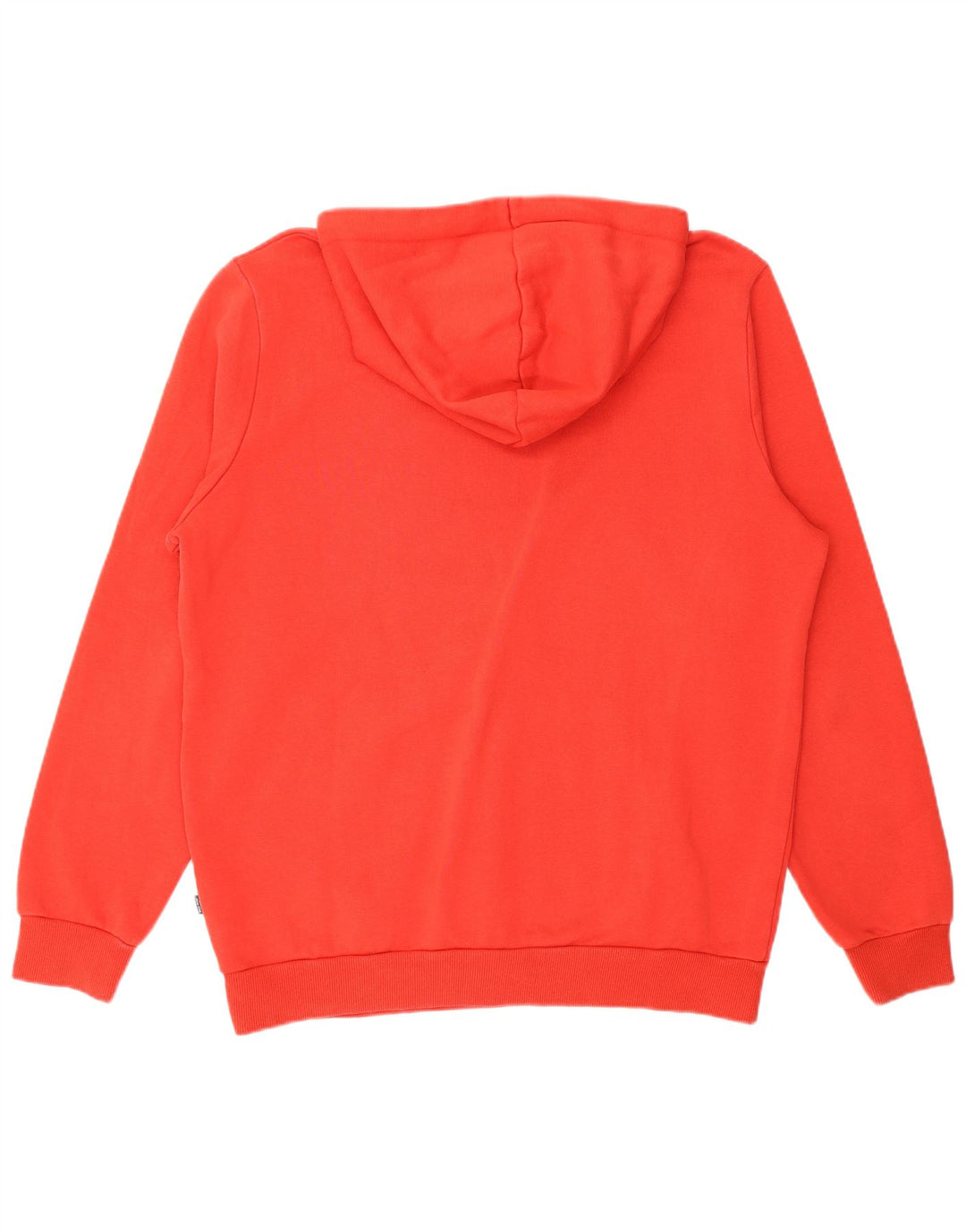 Felpa con cappuccio grafica da uomo Puma in cotone rosso medio
