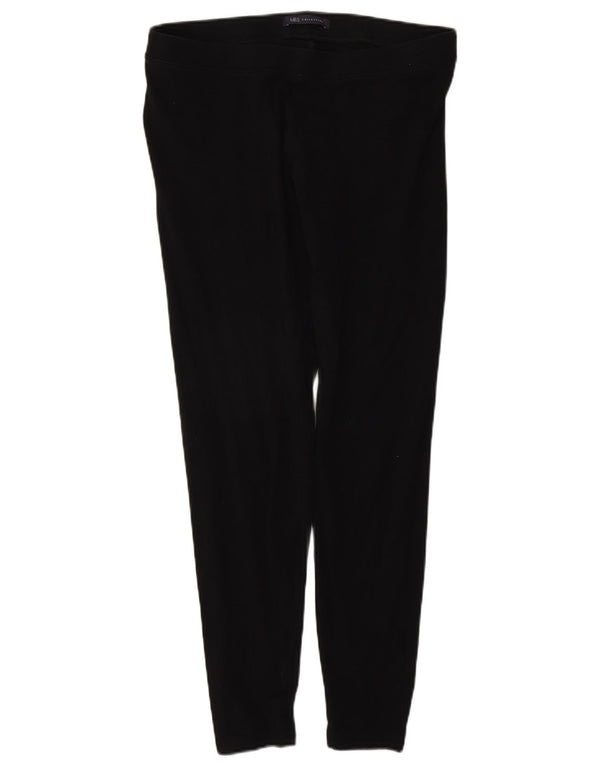 Leggings da donna Marks & Spencer UK 14 Large W32 L27 Cotone nero