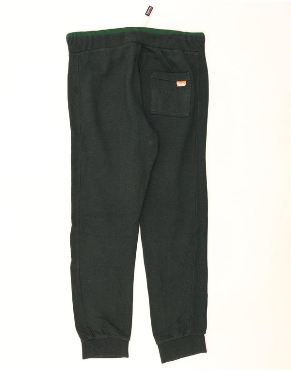 Pantaloni da tuta da uomo slim fit SUPERDRY Joggers grandi cotone kaki