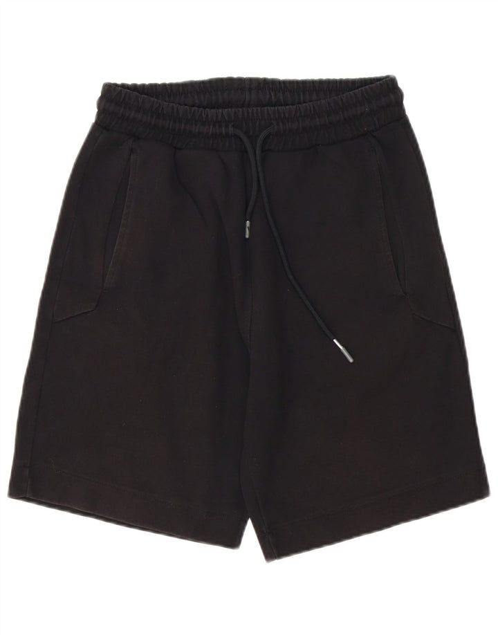 Pantaloncini sportivi da uomo Zara piccoli in cotone nero