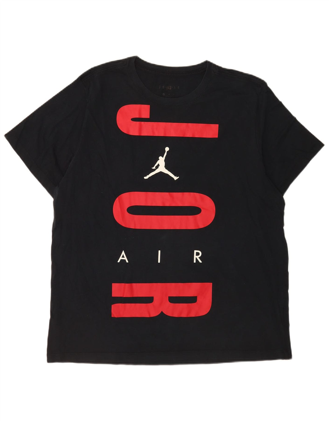 T-shirt grafica da uomo Jordan Top XL in cotone nero
