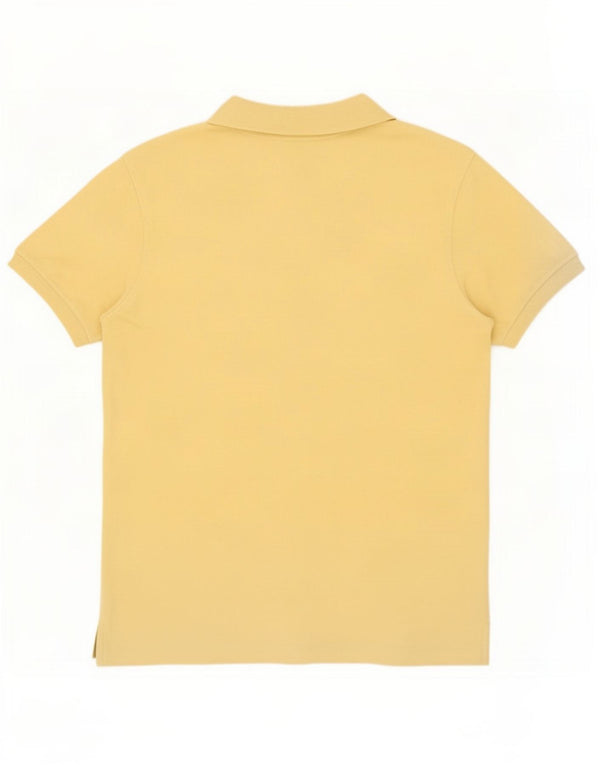 Polo da uomo Lacoste taglia 6 XL in cotone giallo