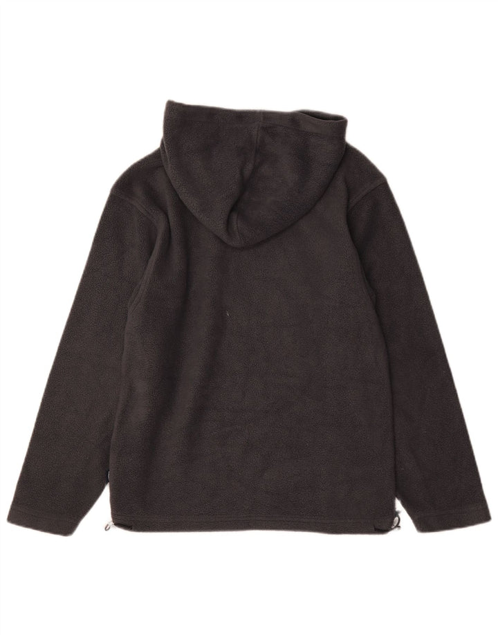 Maglione in pile con cappuccio Umbro per ragazzi 9-10 anni in poliestere grigio