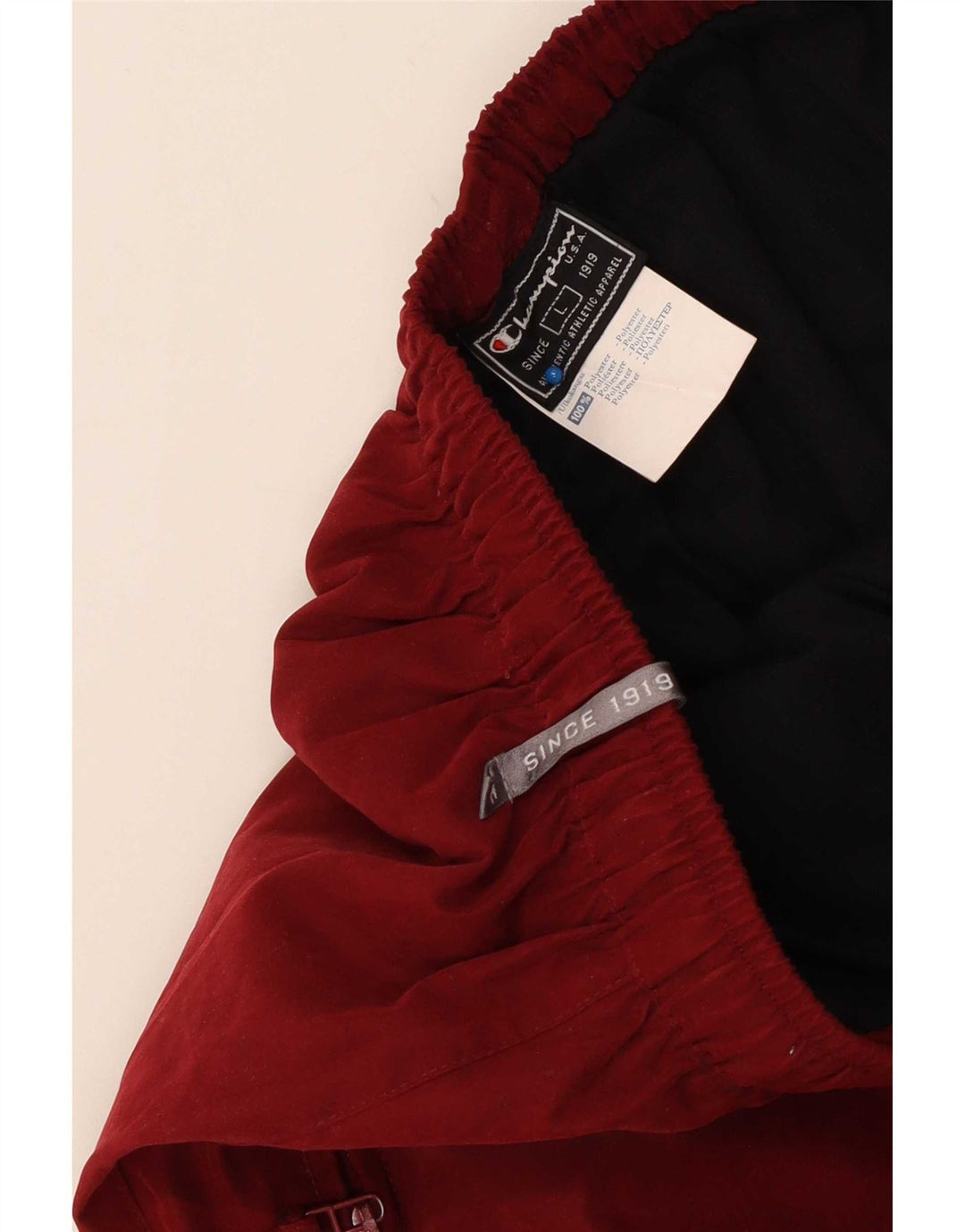 Pantaloni da tuta da uomo Champion Large Rosso Poliestere