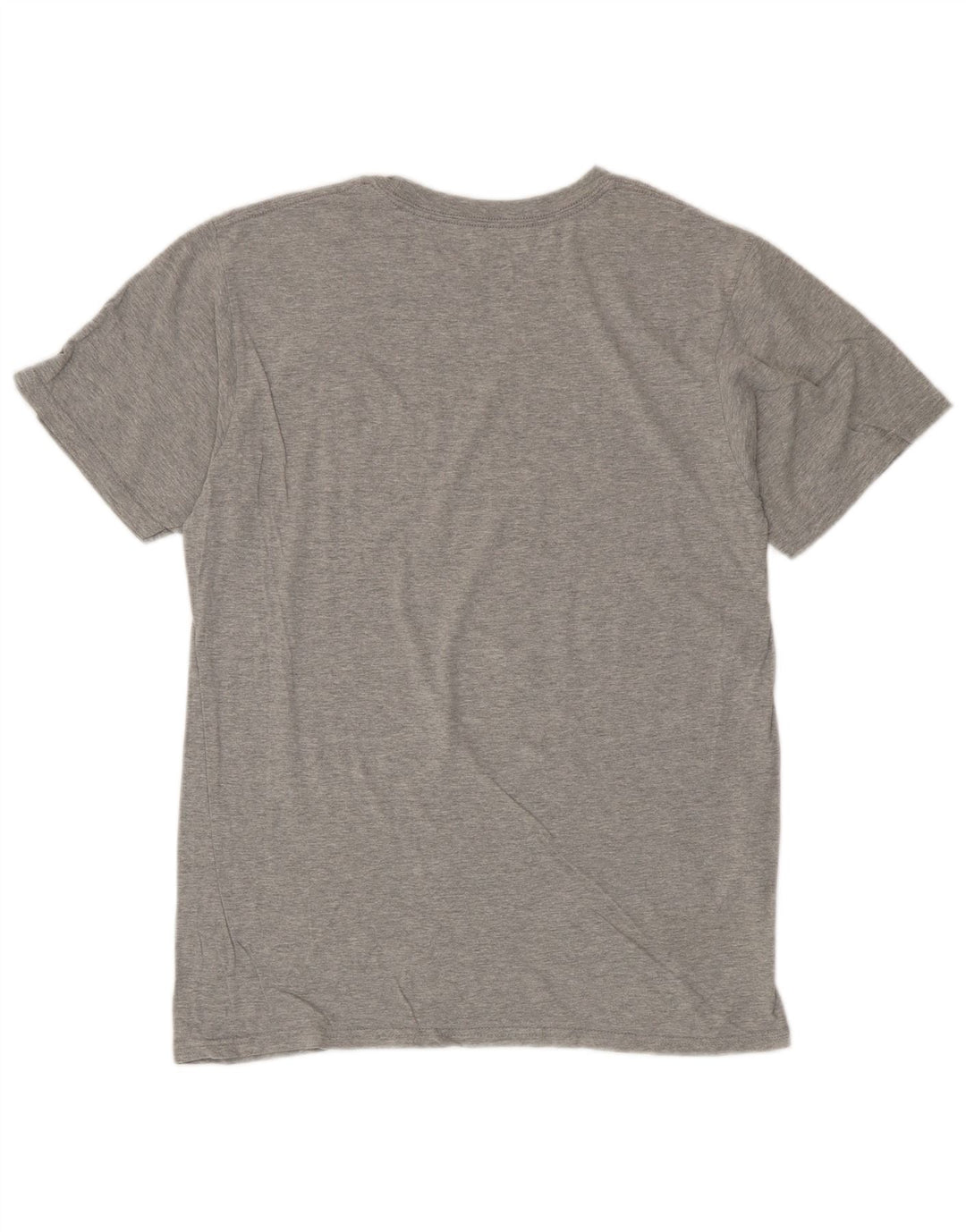 T-shirt grafica da uomo ADIDAS Top in cotone grigio medio