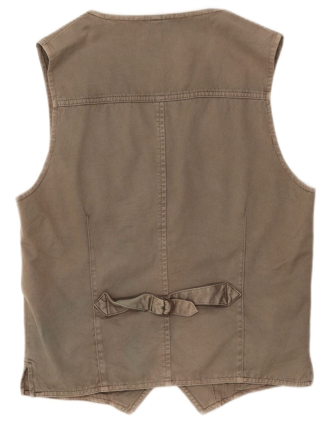 ZARA Gilet Uomo Large Grigio Cotone