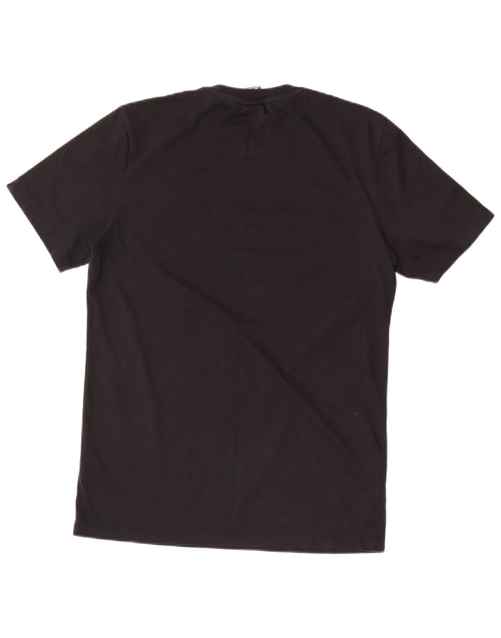 T-shirt grafica da uomo Nike Top in cotone nero medio