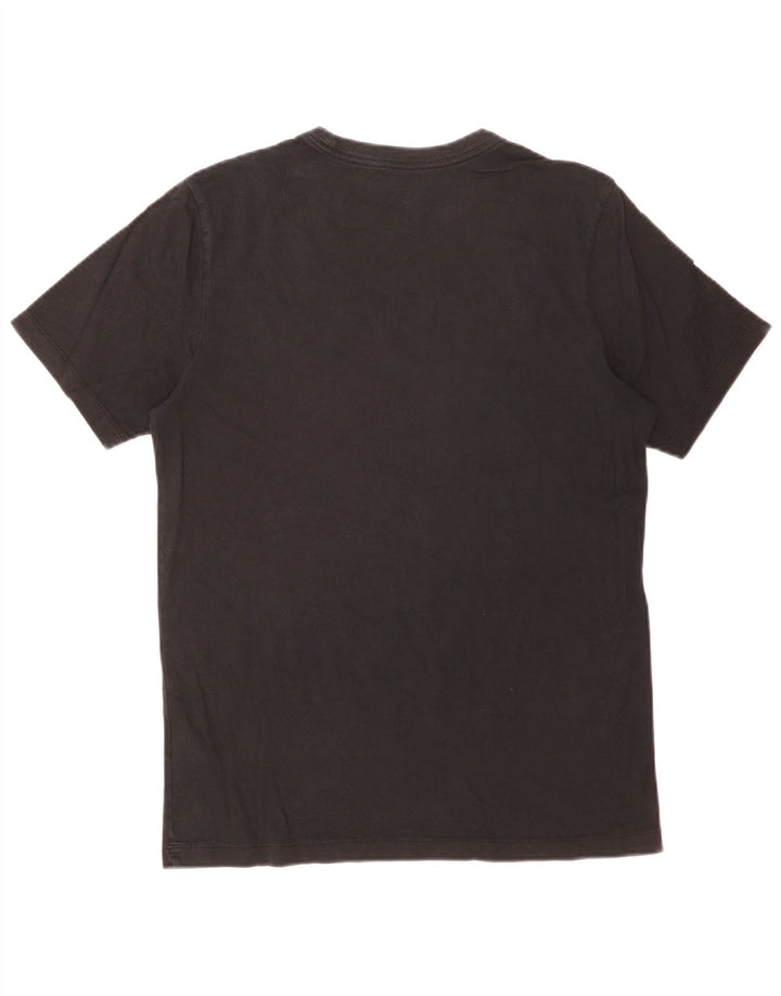 T-shirt grafica da uomo Nike Top in cotone nero medio