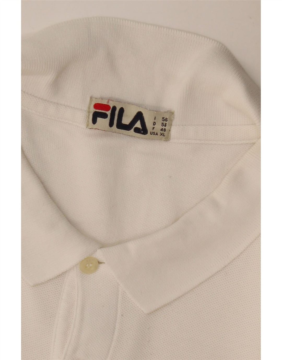 Polo Uomo FILA IT 56 2XL Bianca