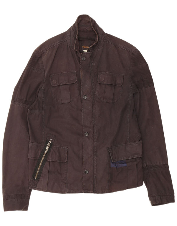 Giacca utility da donna Diesel UK 18 XL cotone nero