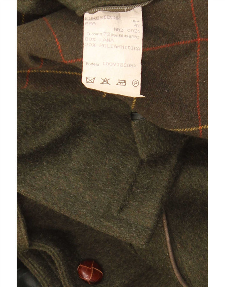 Cappotto da uomo Steinbock IT 48 medio in lana kaki