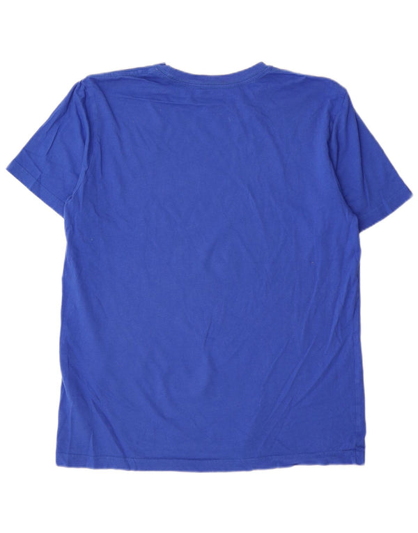T-shirt Nike da uomo con vestibilità regolare, top grande, in cotone blu