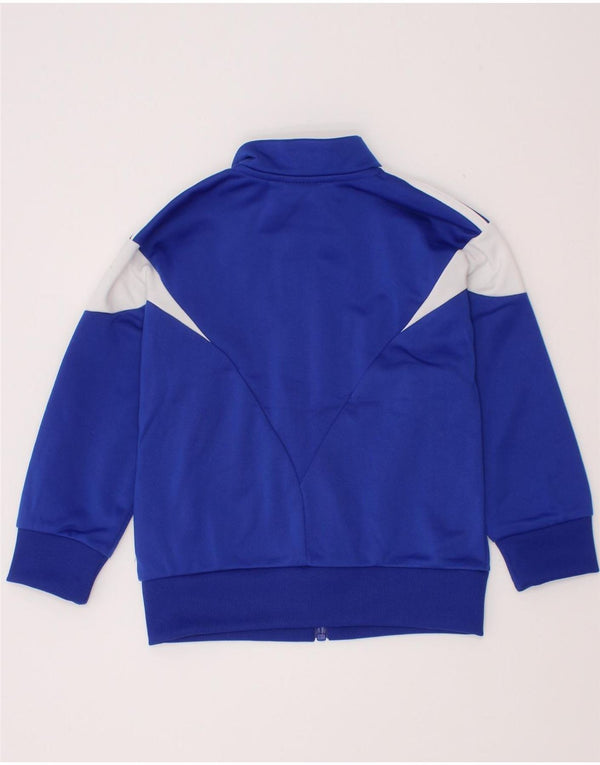 Adidas Giacca da tuta da bambino per neonato 18-24 mesi Blu Colourblock